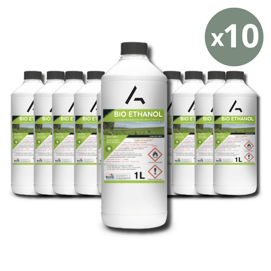 Bio-ethanol fuel – 10L (10 x 1L bottles)